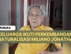 Keluarga Bangga Miliano Jonathans Bakal Jadi WNI