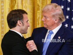 Media: Macron Siap Menentang AS-Israel Soal Gaza di Sidang PBB