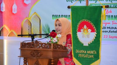 Peringatan Maulid Nabi, DWP Bengkalis Serukan Silaturahmi dan Donasi