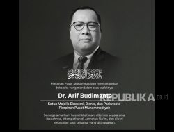 Arif Budimanta Berpulang, PP Muhammadiyah Sampaikan Belasungkawa