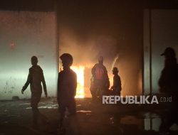 Gudang Milik Tim Kecebong Turut Hangus Terbakar Semalam, DPKP Kota Cimahi Beri Penjelasan