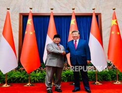 Prabowo dan Xi Jinping Bertemu Bahas Proyek Giant Great Wall