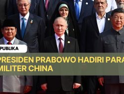 Momen Presiden Prabowo Hadiri Parade Militer China di Beijing
