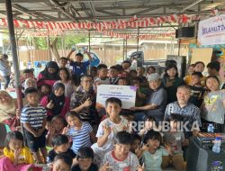 Anak-Anak Kampung Pemulung Jakarta Dapat Layanan Gigi Sehat