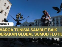 Warga Tunisia Dukung Global Sumud Flotilla