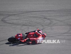 ‘Kutukan’ Mandalika Berlanjut, Marc Marquez Terjatuh di Lap Pertama MotoGP Indonesia