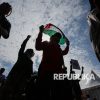 Suara Solidaritas untuk Palestina Menggema di Depan Gedung Kedubes AS Jakarta
