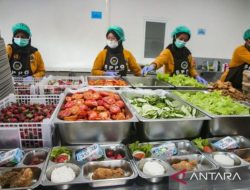 326 Dapur Program Makanan Gratis Dapat Sertifikasi Kesehatan