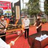 Polres Pasaman musnahkan sisa barang bukti 15 kg ganja