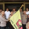 Kapolres Maros Lepas Kontingen Saka Bhayangkara ke Peran Saka Nasional 2025