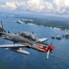 Pesawat Super Tucano Dikerahkan Bombardir Markas OPM di Papua
