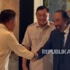 Menhan Sjafrie Terima Kunjungan Surya Paloh