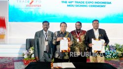 PPI Perluas Ekspor ke Mesir dan India Lewat MoU di Trade Expo Indonesia 2025