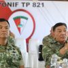 Kunjungi Markas Yonif TP 821/SB di Pulau Buru, Menhan Beri Pesan Moral