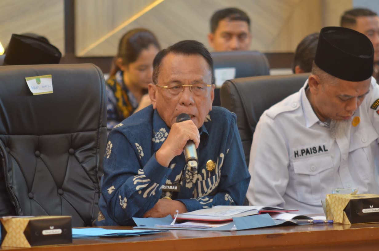 Bupati Rohil Hadiri Rakor Bersama Wamendagri Bima Arya, Bahas Serapan APBD dan Pengendalian Inflasi