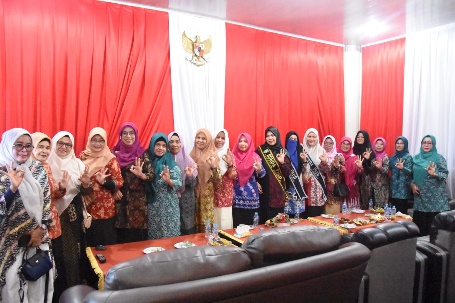 Hari Batik Nasional, IGTKI-PGRI Kabupaten Bengkalis Gelar Lomba Membatik Serentak