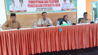 Pemdes Pambang Pesisir Bentuk Posyantek, Wadah Inovasi Masyarakat