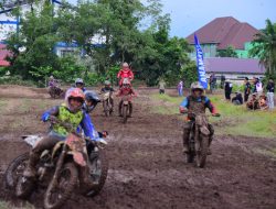 Kejuaraan Grasstrack Motorcross Piala Danramil 01/Bengkalis Resmi Ditutup