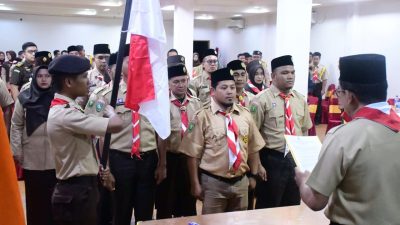 Bupati Bengkalis Apresiasi Pembentukan Saka Adhyasta Pemilu, Jadi Garda Terdepan Pengawasan Partisipatif