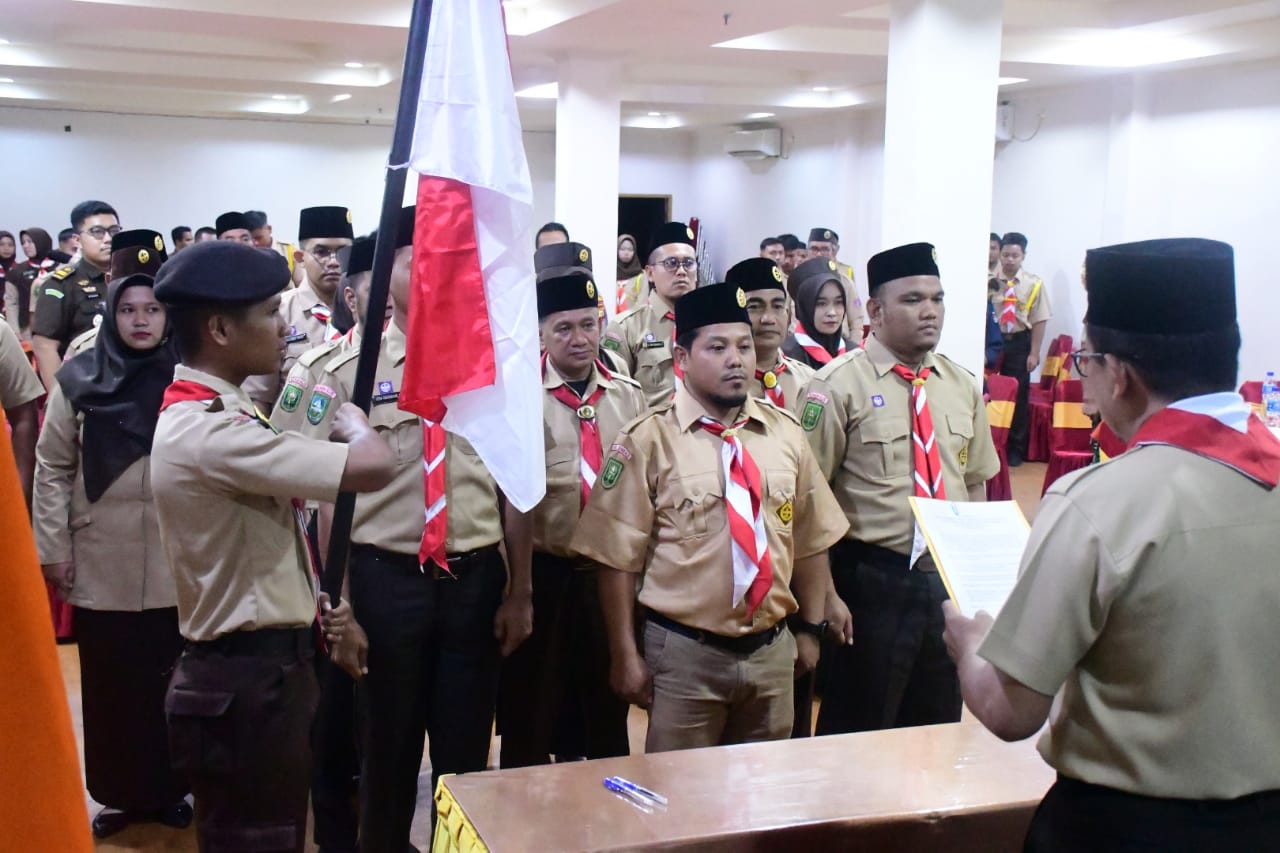 Bupati Bengkalis Apresiasi Pembentukan Saka Adhyasta Pemilu, Jadi Garda Terdepan Pengawasan Partisipatif