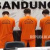 Lima Berandalan Bermotor Pelaku Pengeroyokan Satpam Hingga Rusak Gym di Bandung Ditangkap