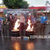 5 juta Batang Rokok Ilegal Senilai Rp7,7 M di Tegal Dimusnahkan dengan Cara Dibakar