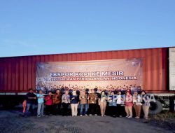PPI Ekspor Ratusan Metrik Ton Kopi Lampung dan Malang ke Mesir