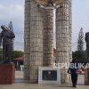 Viral Patung Bung Karno Miring di Alun-alun Indramayu, Lucky Hakim: Kita Benerin Dulu